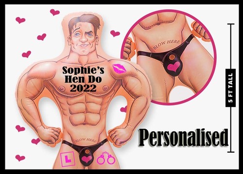 Inflatable man personalised - man,