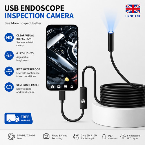 7mm usb type endoscope - 7mm, c