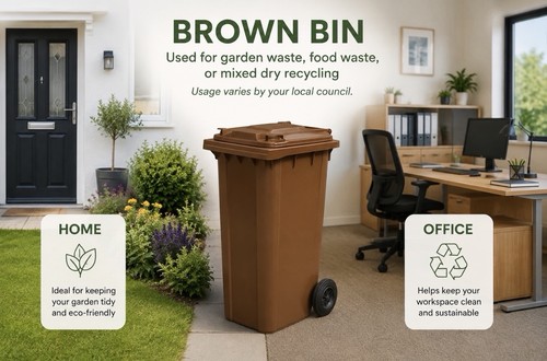 Heavy duty 240l brown - duty,