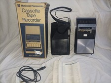 Vintage National Panasonic Cassette Tape Recorder RW-309ASD