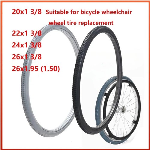 24x1 inch solid - 22/24x1, 3/8