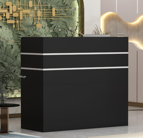 Reception desk with - desk,