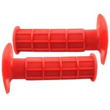Yamaha RD50M RD50MX Red Factory Image Racing Motorcycle Handlebar Grips Rubber