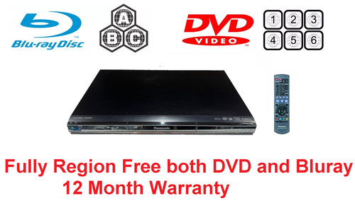 Panasonic multi region blu - panasonic, blu-ray