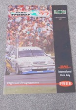 BTCC Brands Hatch Programme 6/7th Sept 1997 British Touring Car Championship 