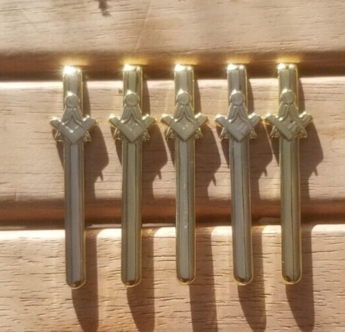 Gold plated masonic pen - 5,