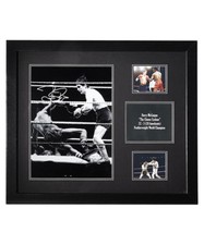 FRAMED BARRY McGUIGAN SIGNED