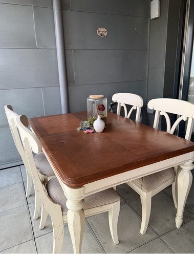 Solid wood dining table - dining, &