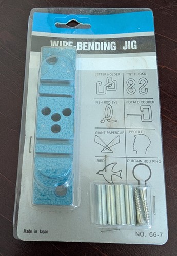 Wire bending jig made japan - wire, in