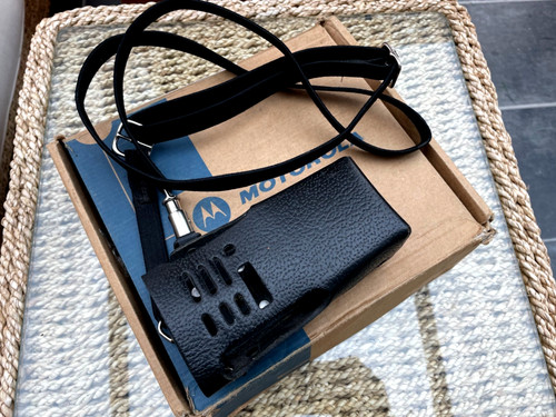Motorola gp340 genuine leather - motorola,