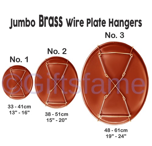 Extra large brass wall display - wall,