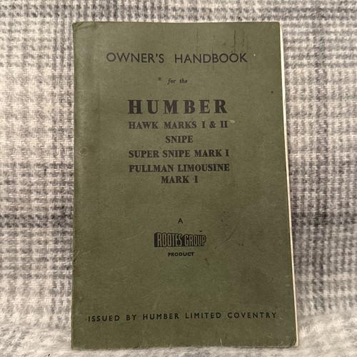 Humber hawk super snipe - hawk,