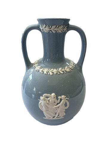 Vintage wedgwood blue white - blue, &