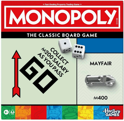 Monopoly board game with - monopoly,