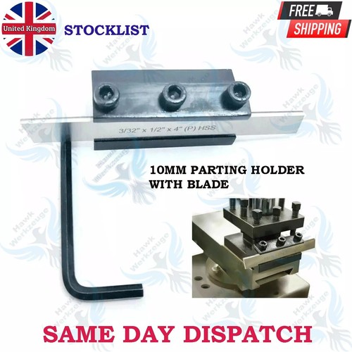 10mm shank lathe - parting, off