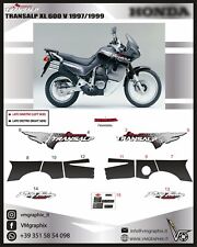 Adesivi    Transalp XL600V xl 600 v  1997-1999 ADHESIVES GRAFICHE STICKERS DECAL