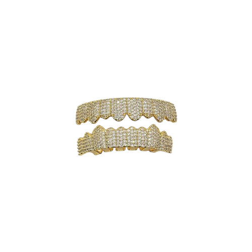Gold teeth grills - grills, cz