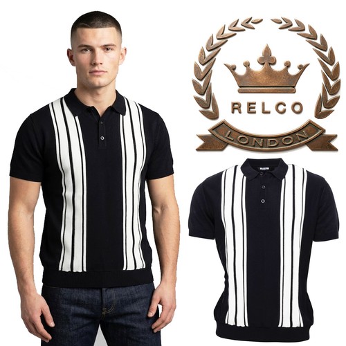 Relco men navy blue white - navy,