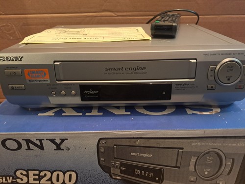 Sony slv se200 compact vcr - sony, slv-se200