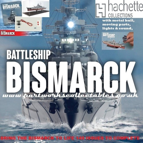 Hachette battleship bismarck - hachette,
