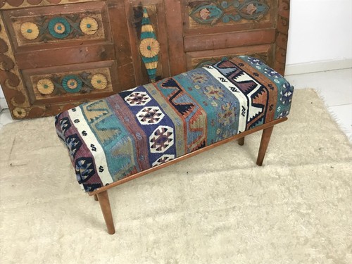 Handmade kilim upholstered - handmade,