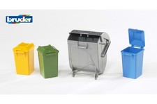 Bruder Garbage Can Set Inc. 1