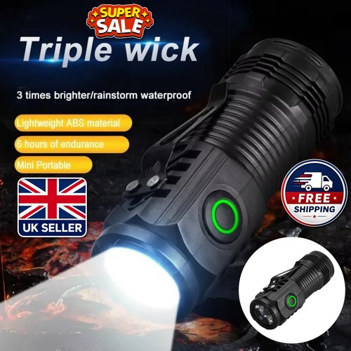 1200000lm usb rechargeable led - usb,