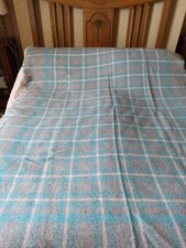 Vintage Welsh Wool blue/grey