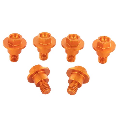 Ktm orange fork guard - orange, bolts
