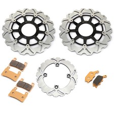 Front Rear Brake Discs Pads