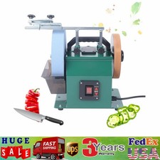 Electric Knife Sharpener Water-cooled Grinder Bench Wet Stone Grinding Machine