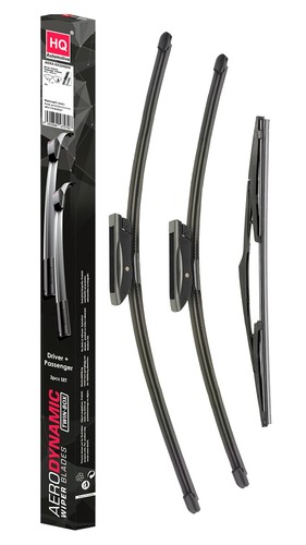 Front rear wiper - front, blades