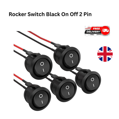 5pcs round rocker switch - rocker,