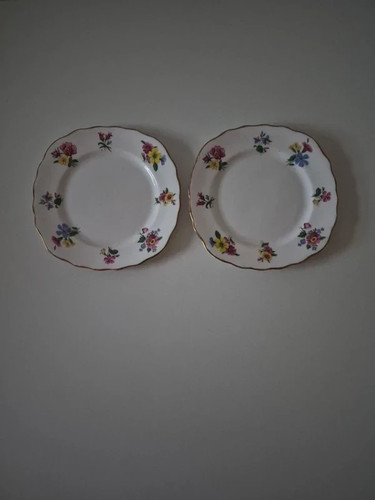 Vale bone china side - bone, plates