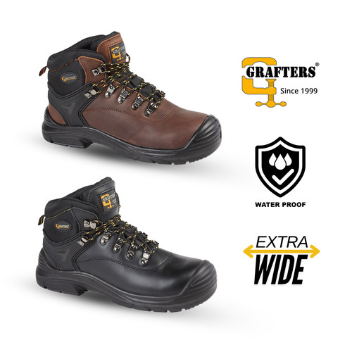 Grafters mens wide safety - grafters,