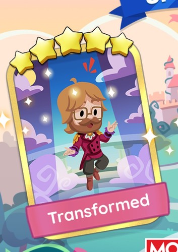 Transformed gold golden