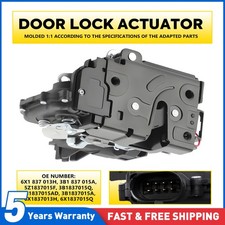 Front Left Door Lock Actuator Mechanism 5Z1837015F For VW Golf Mk4 Bora Passat