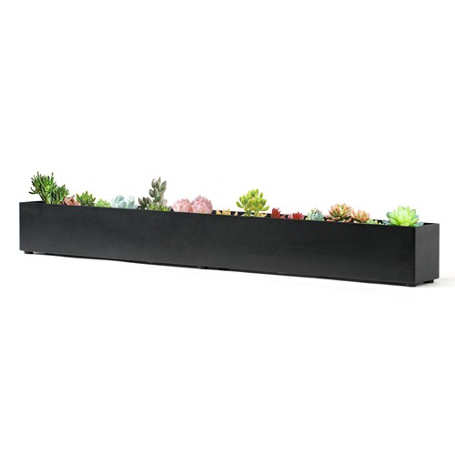 Trough rectangle steel planter - rectangle,