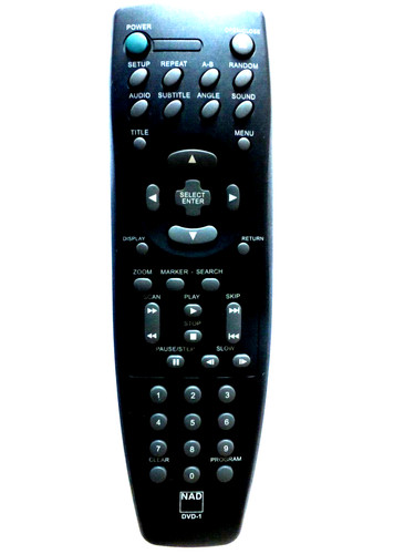 Nad dvd player remote - nad,