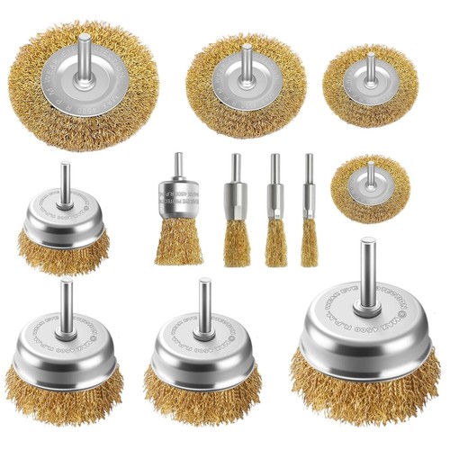 12pcs steel wire brush drill - 12pcs,
