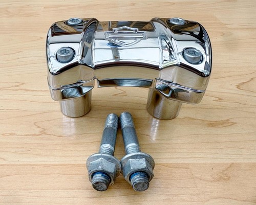 Harley chrome bar shield - chrome, &