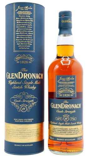 Glendronach cask strength - cask,