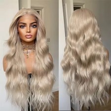 Full Lace Ash Platinum Blond