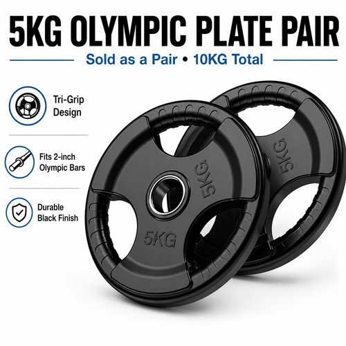 Olympic weight plates 5kg - 5kg, 10kg