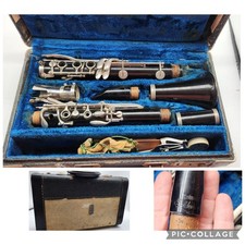 Vintage Selmer Bundy Goldentone Resonite Clarinet w/ Case