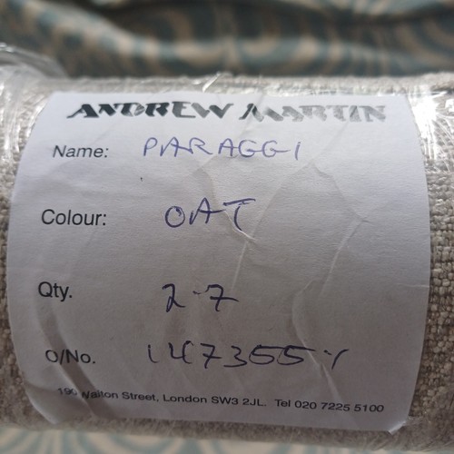 Andrew martin fabric mtrs - 2.7,