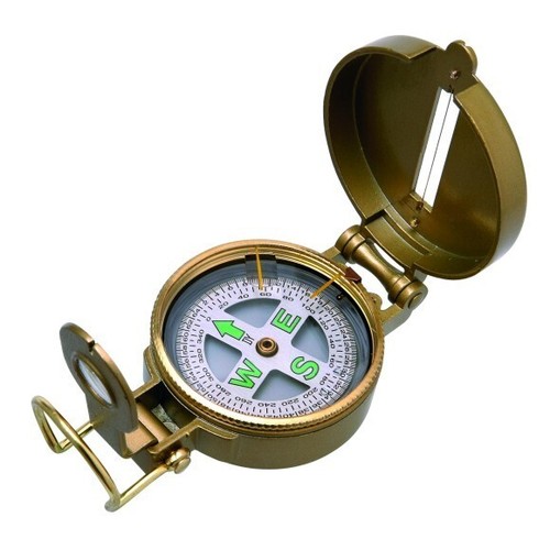 Brassed alloy bearing lensatic - brassed,