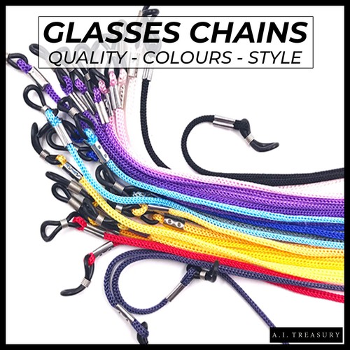 Glasses chain 70cm cord neck - 70cm,