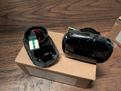 Black led side indicator - black,