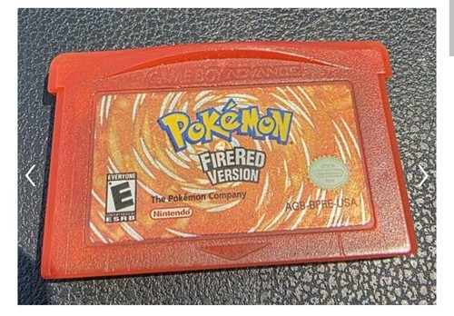 Pokémon fire red authentic - pokémon,